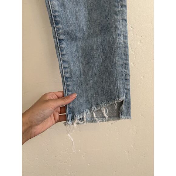 AG Adriano Goldschmied Jeans Women's 25 Low Rise Distressed Light Wash Denim - Picture 7 of 11